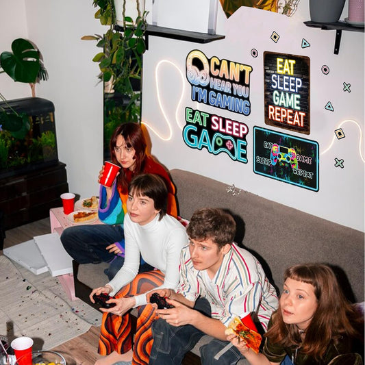 The Ultimate Video Gaming Party with Glow in The Dark Stickers!